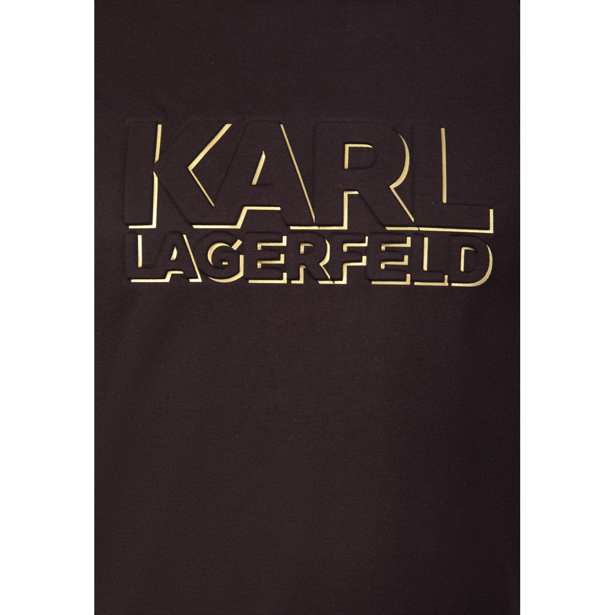 KARL LAGERFELD 755060 T-Shirt dunkelbraun