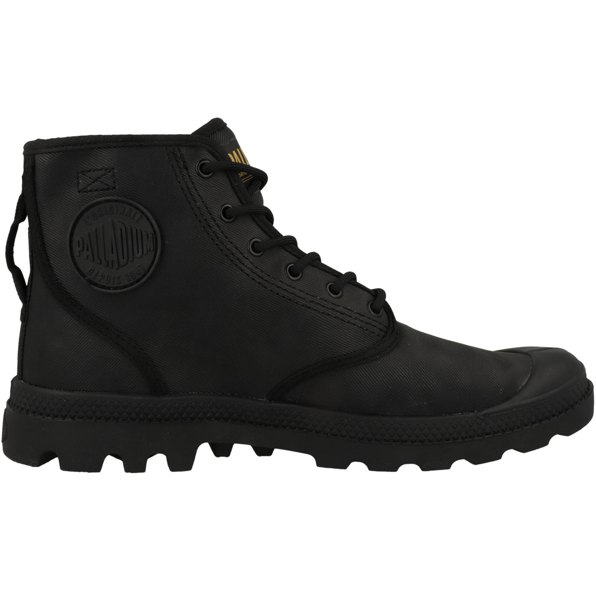 Palladium Pampa Hi Coated Boots schwarz Palladium Pampa Hi Coated Boots schwarz