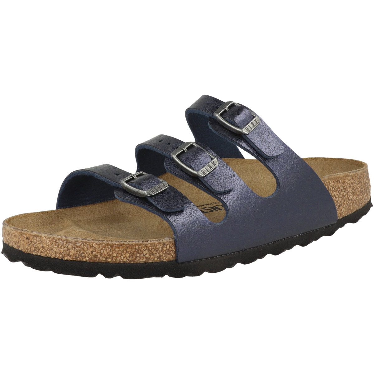 Birkenstock Florida Birko-Flor Graceful Sandale schmal dunkelblau