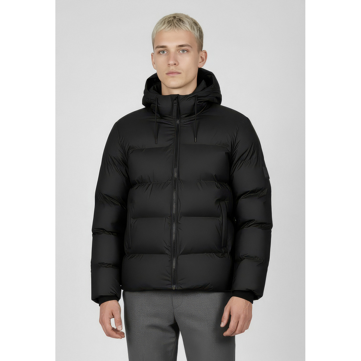 Rains Alta Puffer Jacket W3T3 Winterjacke schwarz