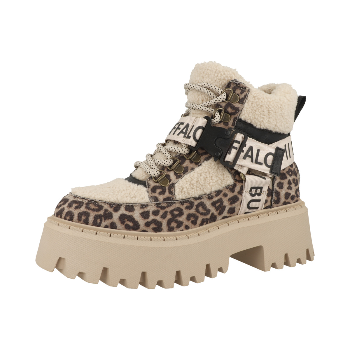 Buffalo Aspen Com Mid Warm Boots beige