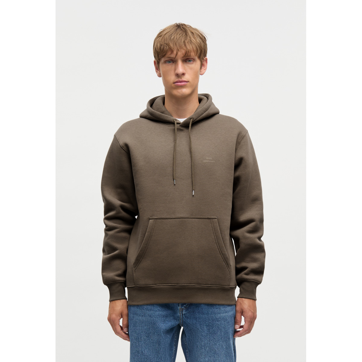 Mads Norgaard Standard Kapuzenpullover braun