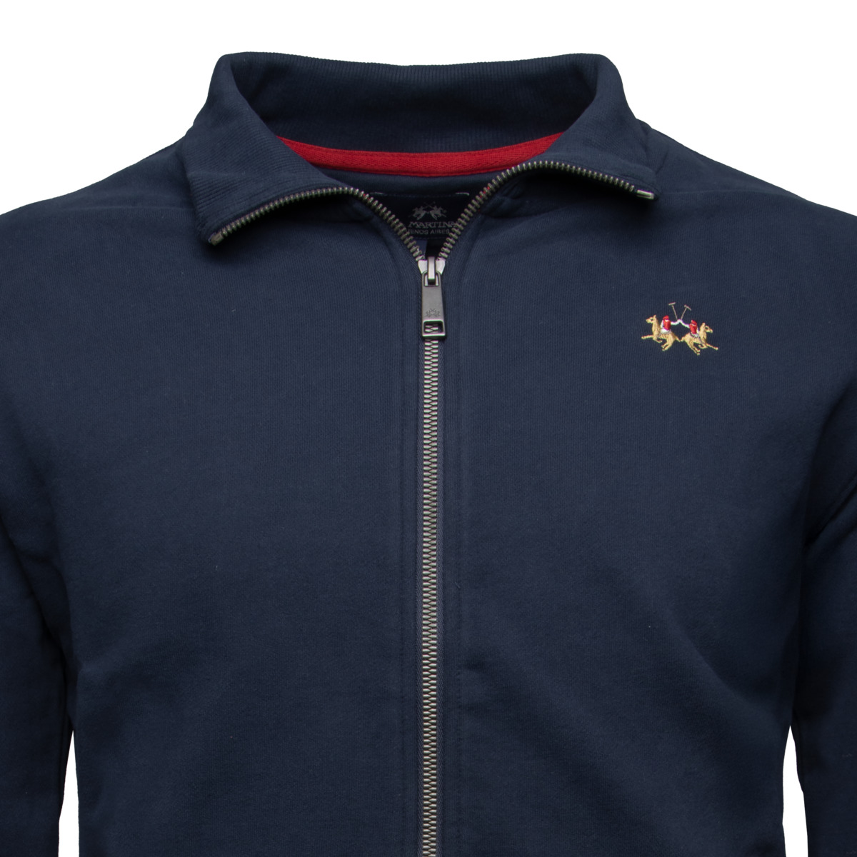 La Martina MAF004 Sweatjacke dunkelblau La Martina MAF004 Sweatjacke dunkelblau