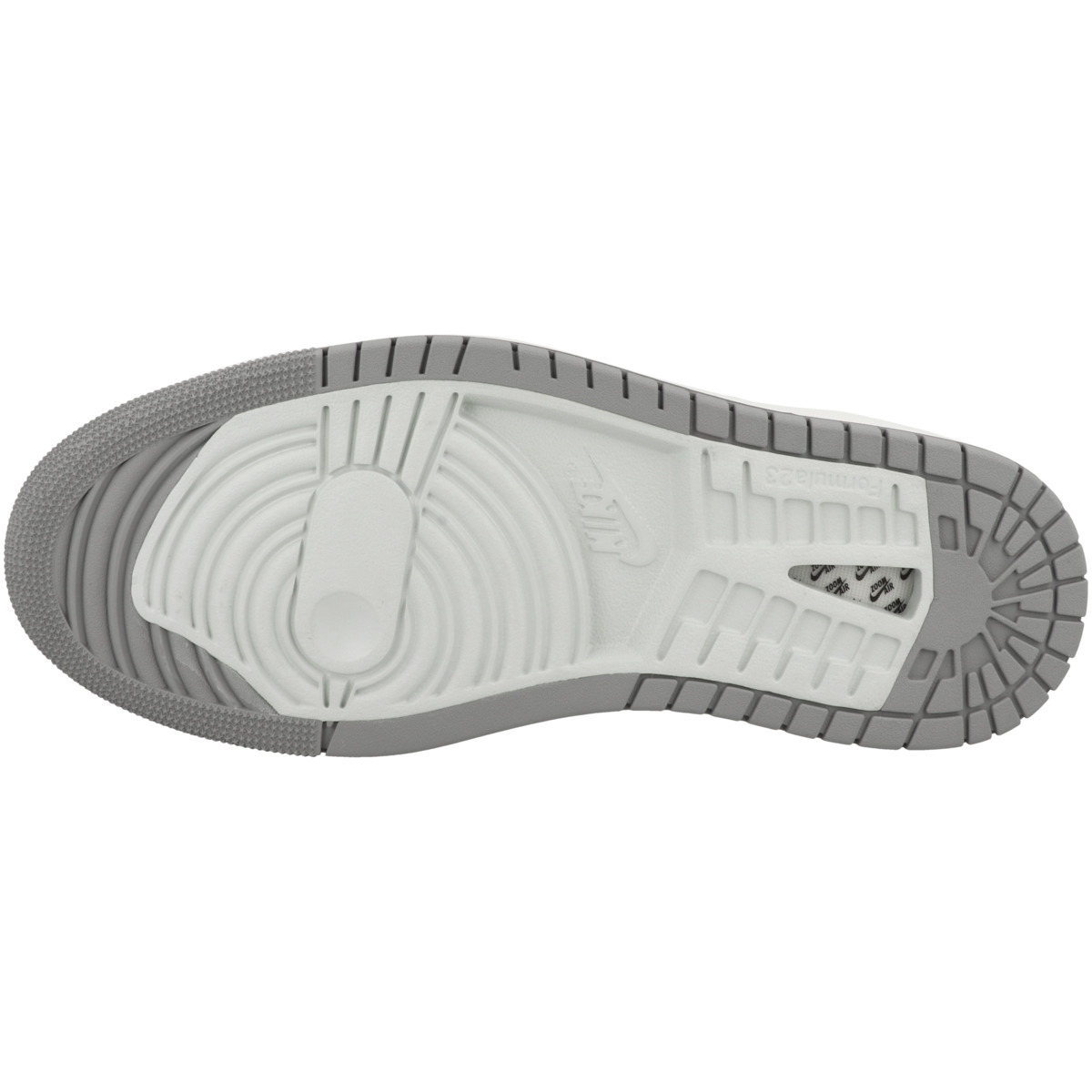 Nike Air Jordan 1 Zoom Air CMFT 2 Sneaker mid hellgrau Nike Air Jordan 1 Zoom Air CMFT 2 Sneaker mid hellgrau
