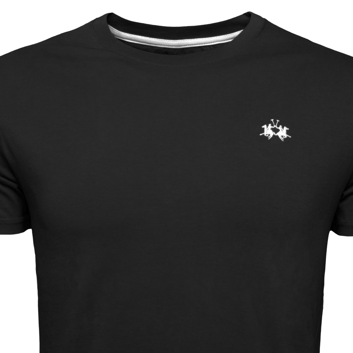 La Martina XMR013 T-Shirt schwarz La Martina XMR013 T-Shirt schwarz