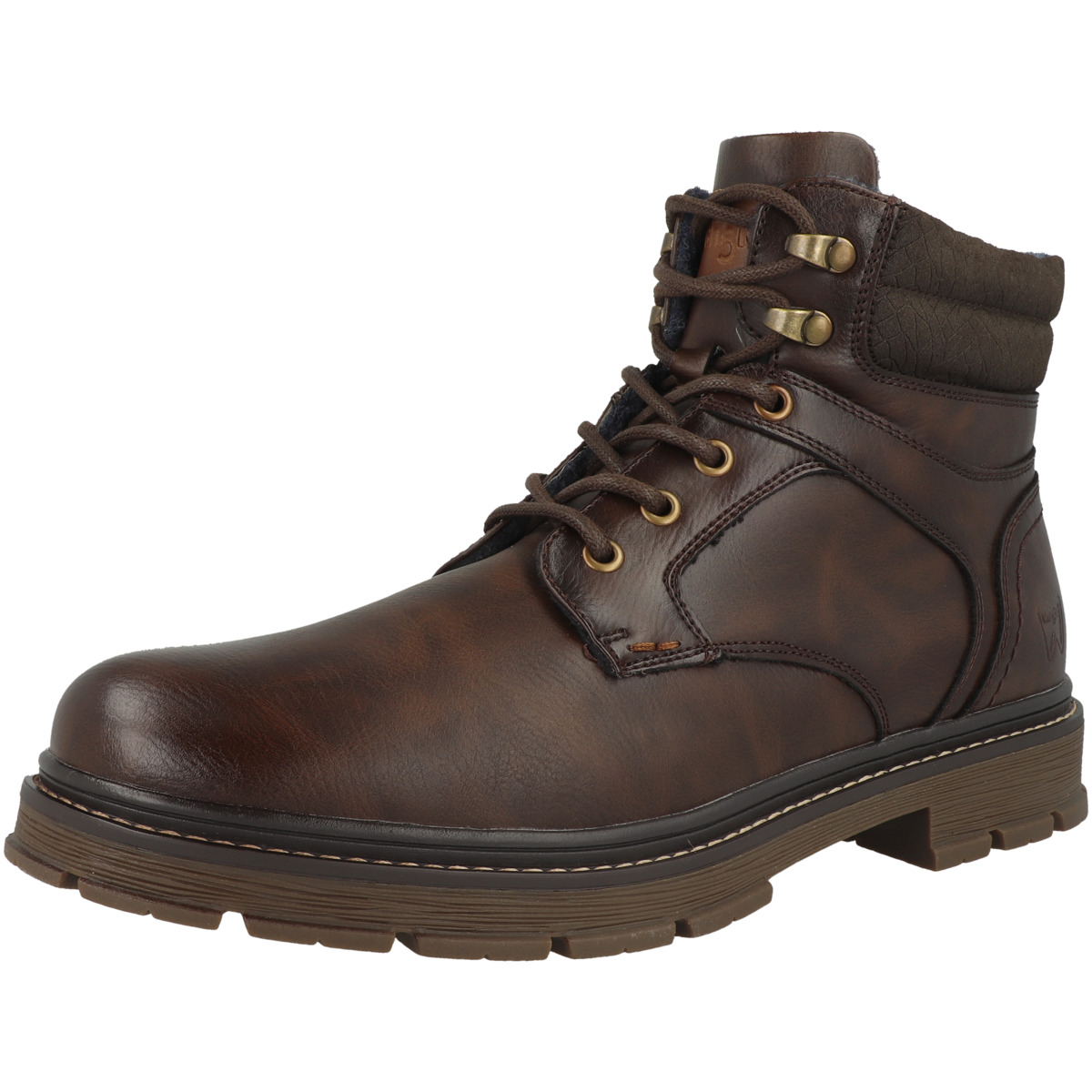 Wrangler Morgan Men High Boots dunkelbraun