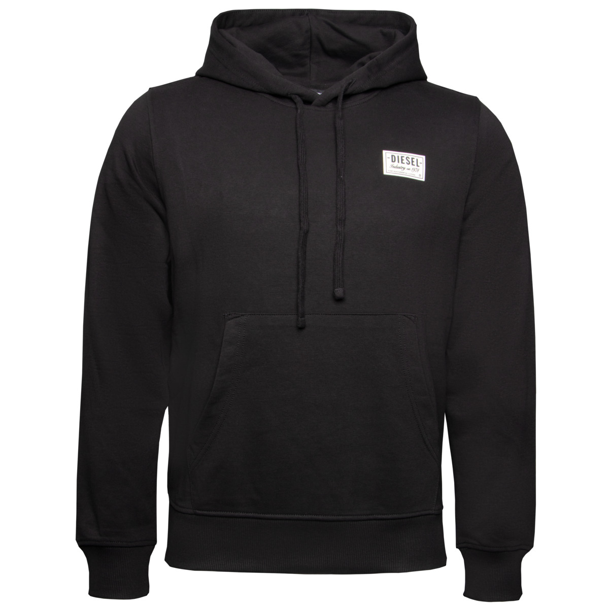 Diesel S-Ginn-Hood-Sp Kapuzenpullover schwarz
