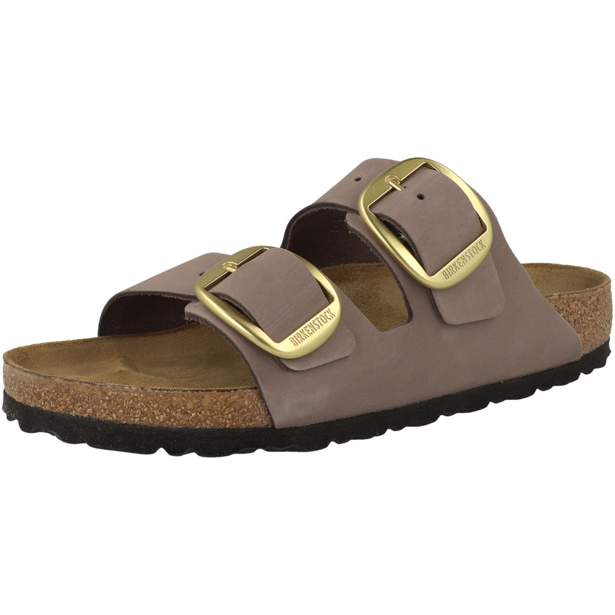 Birkenstock Arizona Big Buckle Nubukleder Sandale normal lila