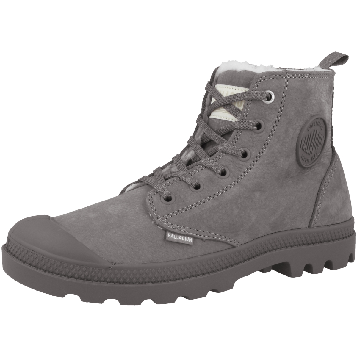 Palladium Pampa Hi Zip WL Leather Boots grau Palladium Pampa Hi Zip WL Leather Boots grau