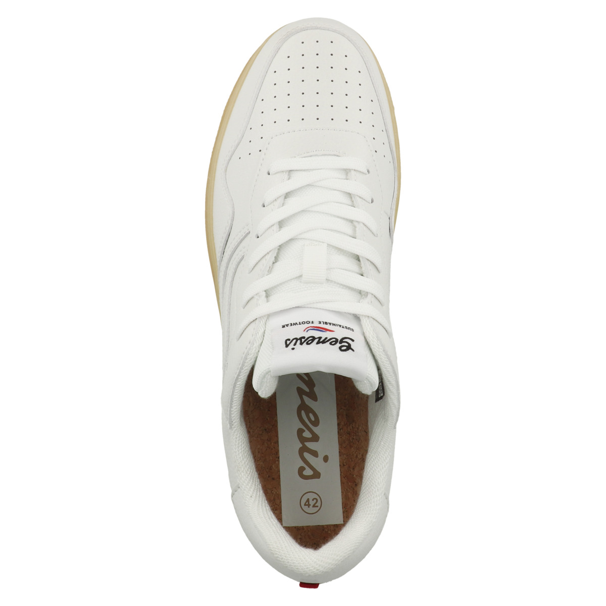 Genesis G-Soley 2.0 Hevea Rubber Sneaker low weiss