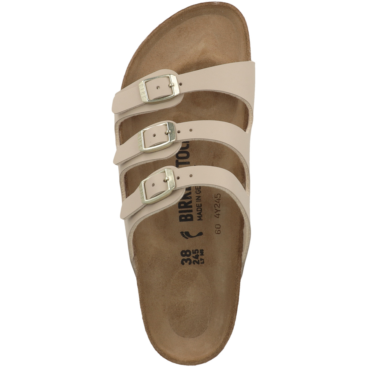Birkenstock Florida Birko-Flor Sandale schmal beige