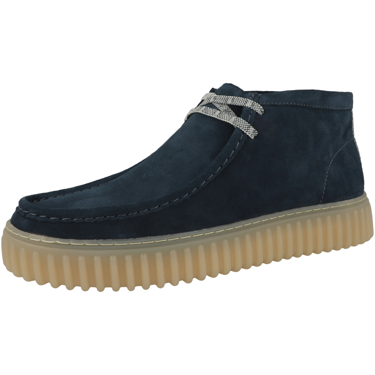 Clarks Torhill Hi Boots blau