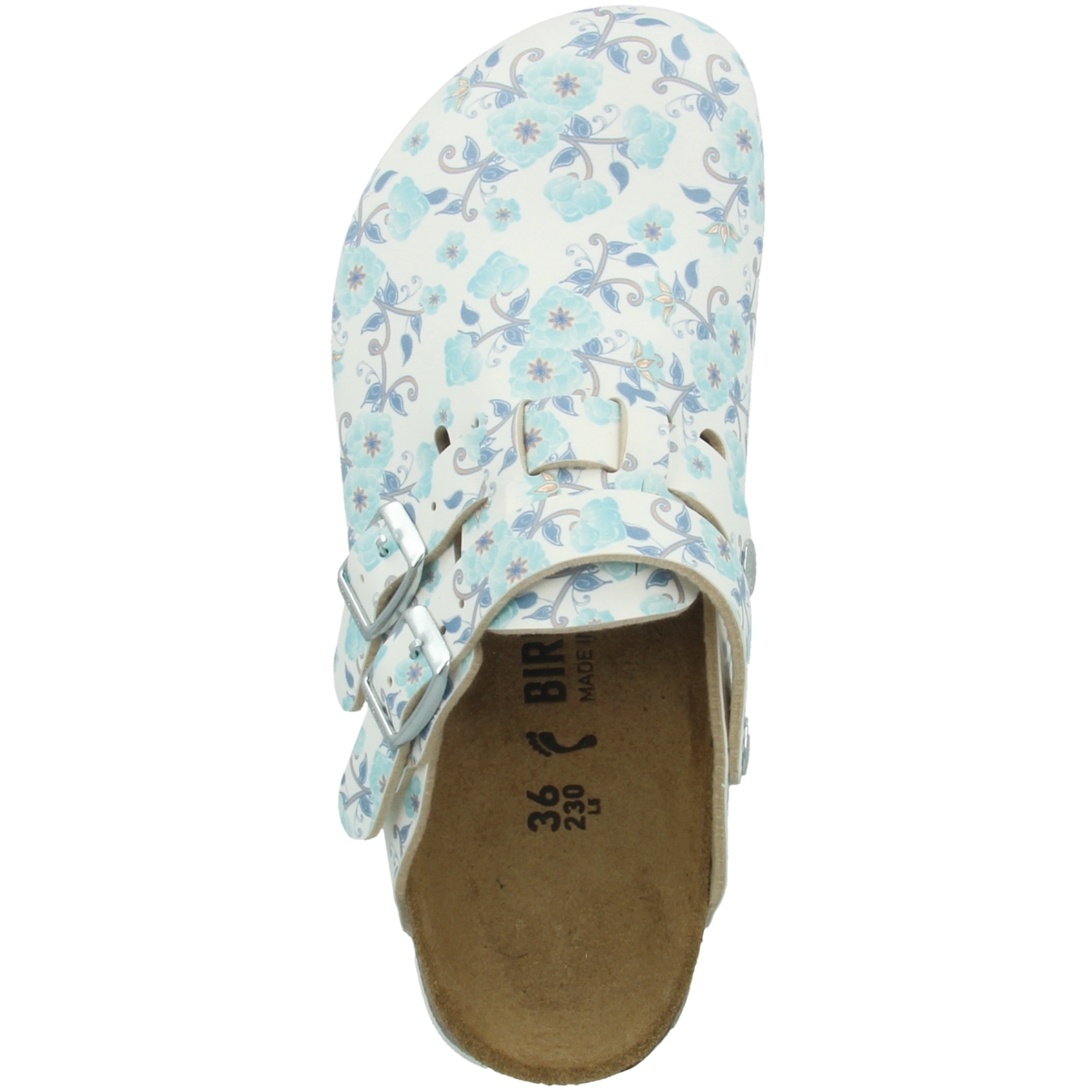 Birkenstock Kay SL Birko-Flor Clogs schmal weiss Birkenstock Kay SL Birko-Flor Clogs schmal weiss