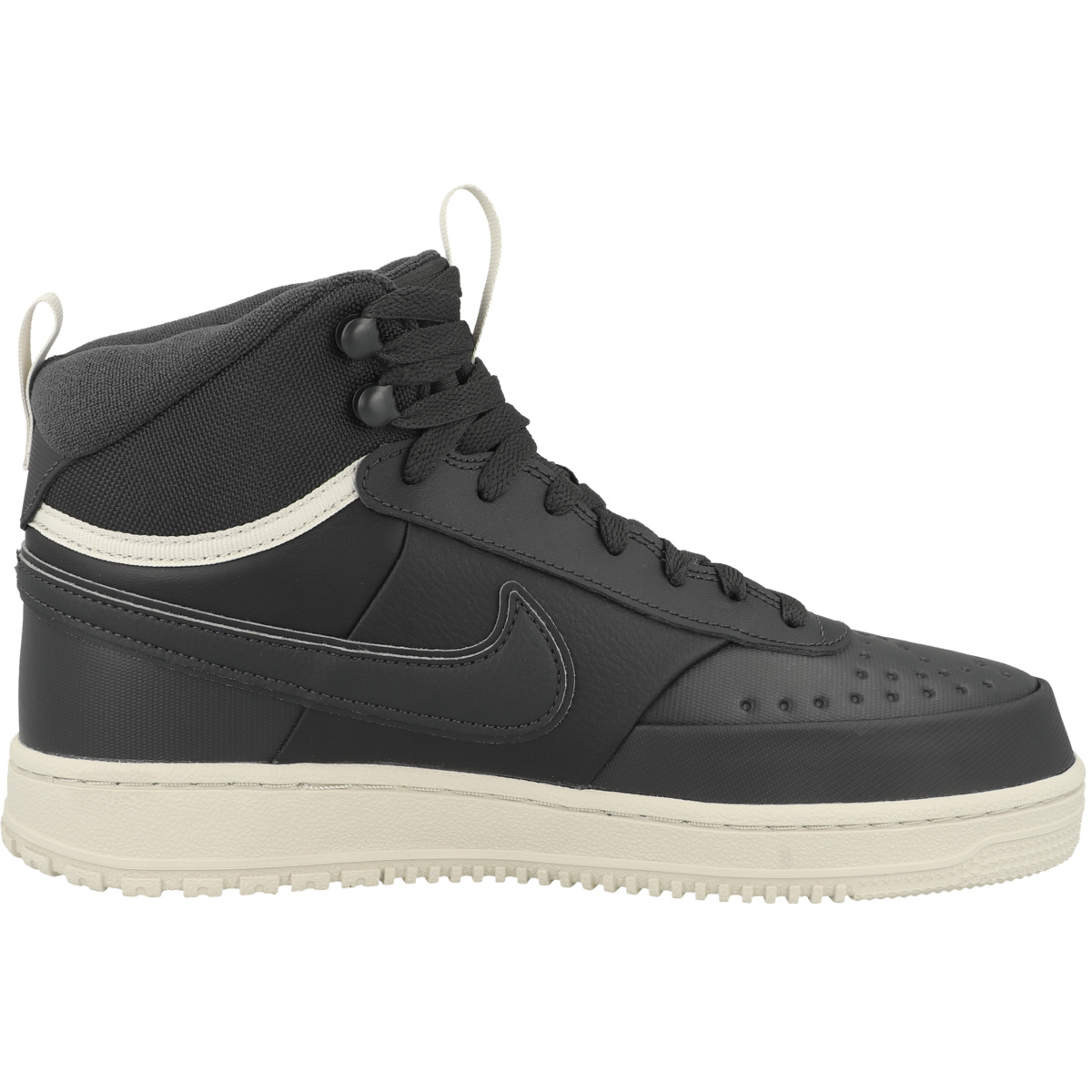 Nike Court Vision Mid Winter Sneaker schwarz Nike Court Vision Mid Winter Sneaker schwarz