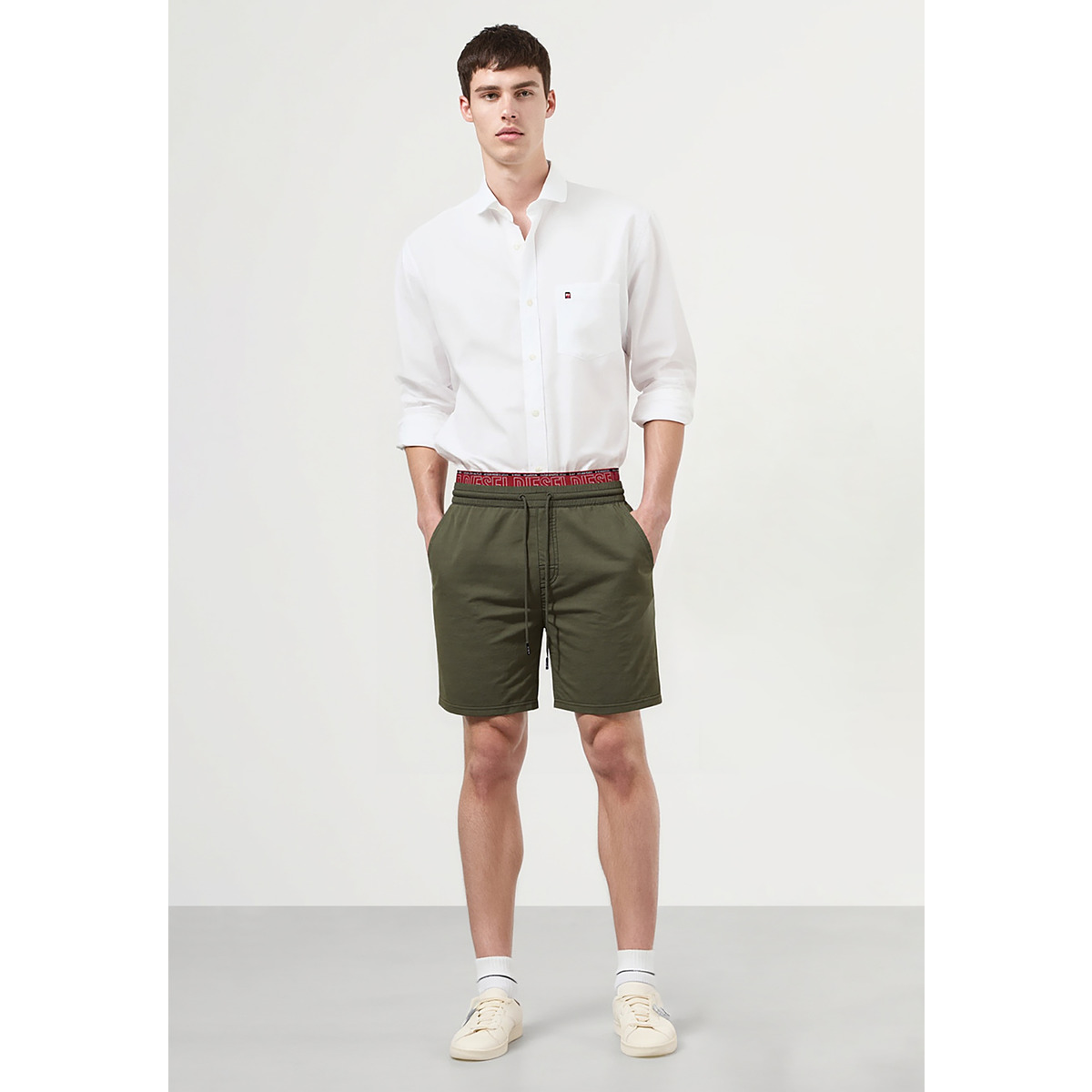 Diesel BMBX-DOLPHIN Badeshorts dunkelgruen Diesel BMBX-DOLPHIN Badeshorts dunkelgruen