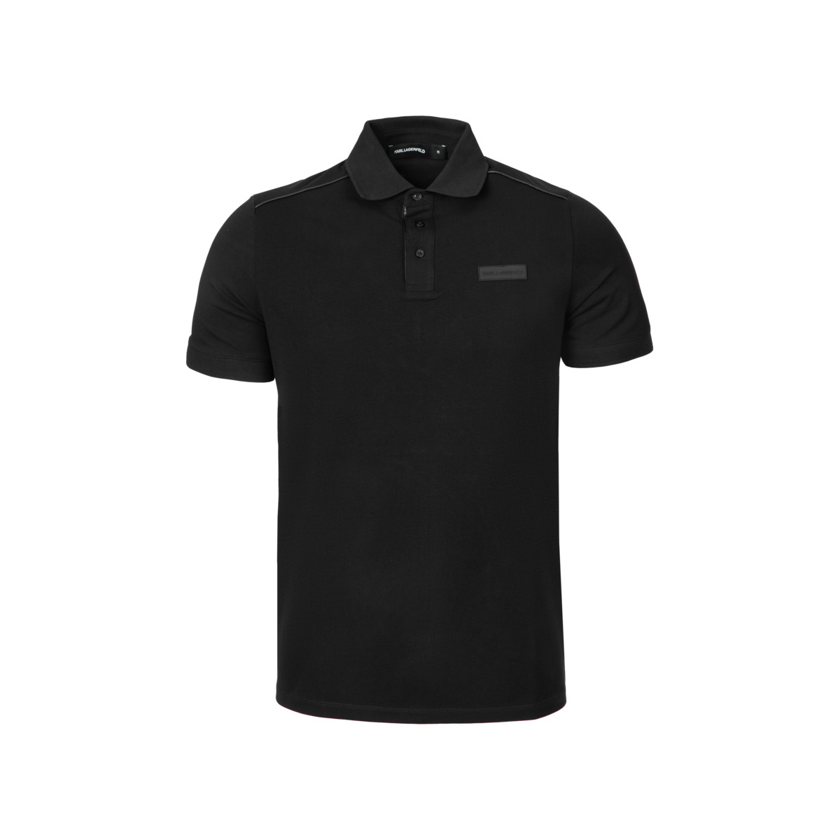 KARL LAGERFELD 745019 Poloshirt schwarz