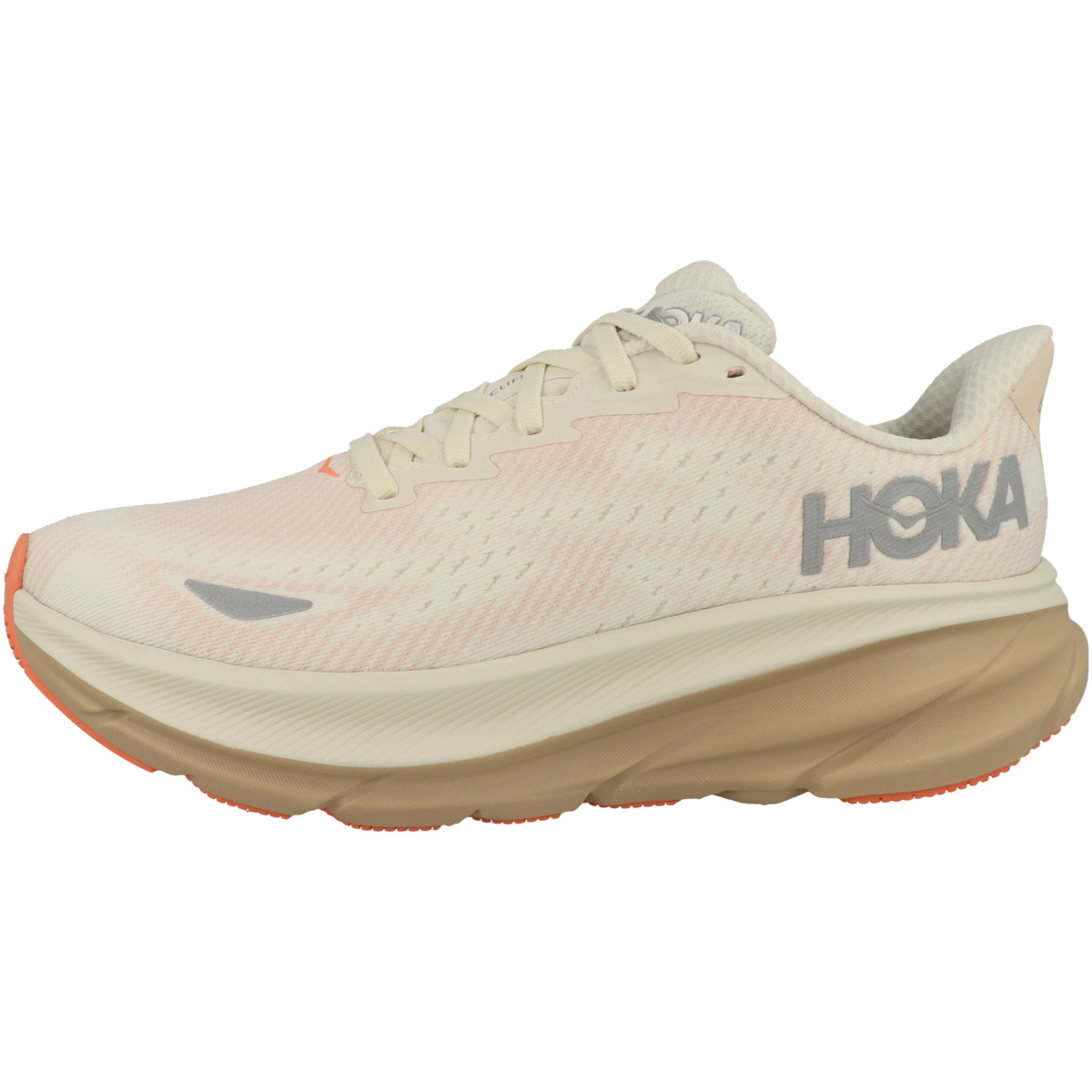 HOKA Clifton 9 GTX Laufschuhe creme