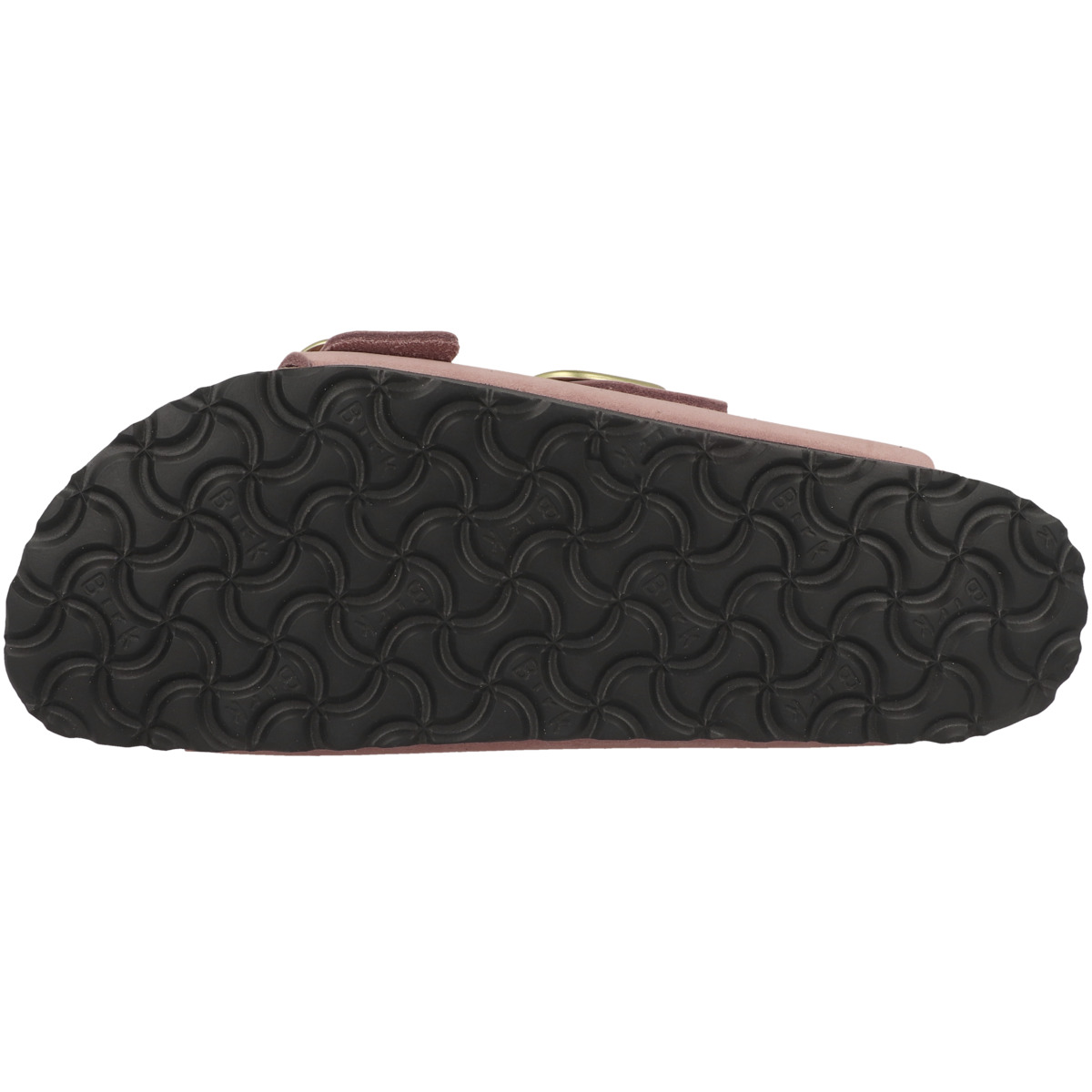 Birkenstock Arizona Big Buckle Nubukleder Sandale schmal rosa Birkenstock Arizona Big Buckle Nubukleder Sandale schmal rosa