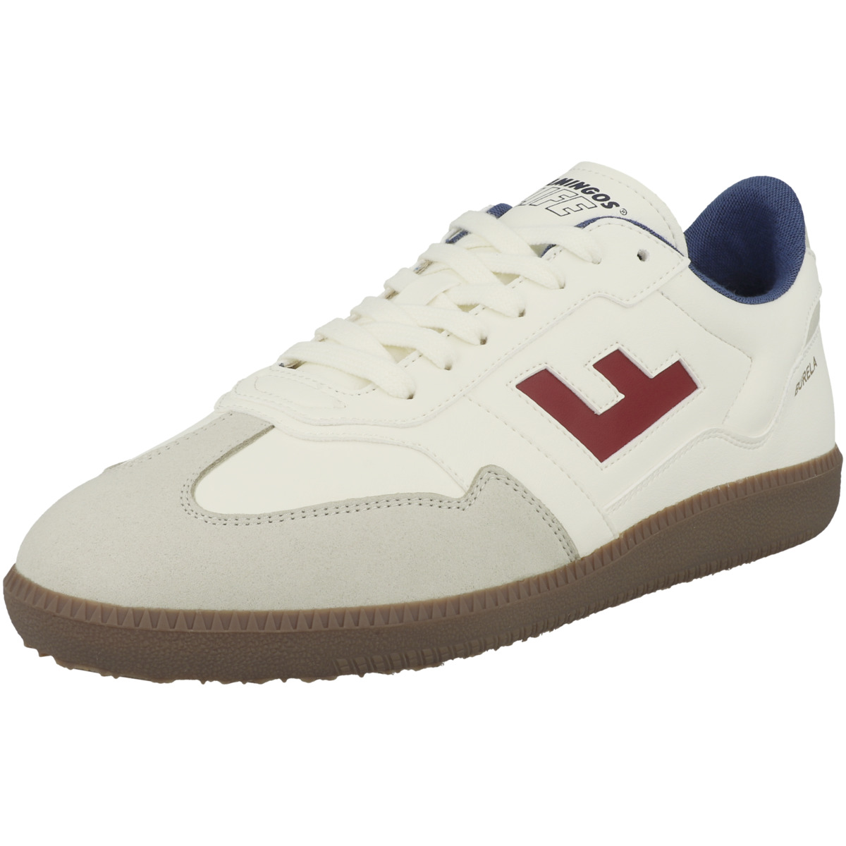 Flamingos Life Burela Slim Sneaker low creme Flamingos Life Burela Slim Sneaker low creme