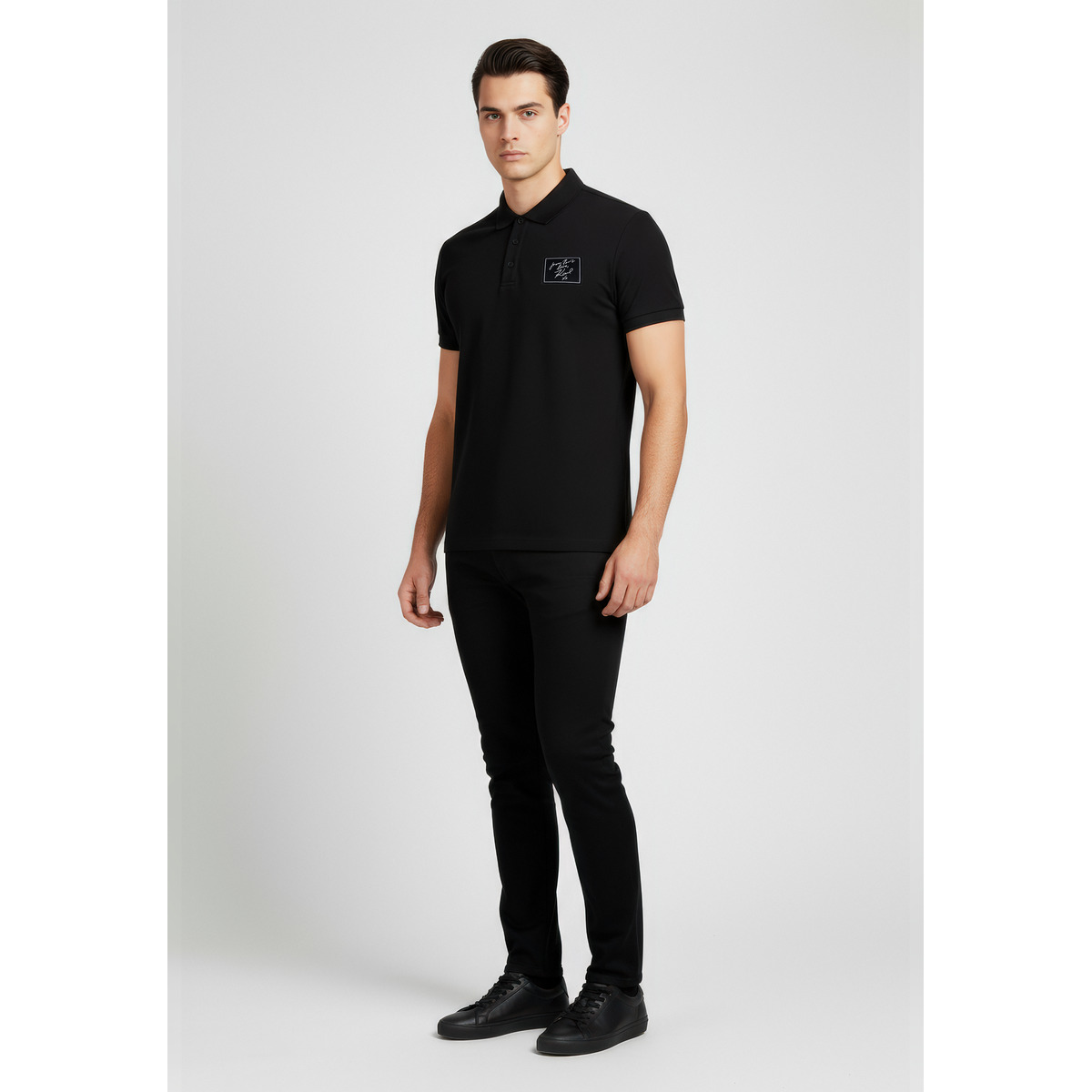 KARL LAGERFELD 745420 Poloshirt schwarz