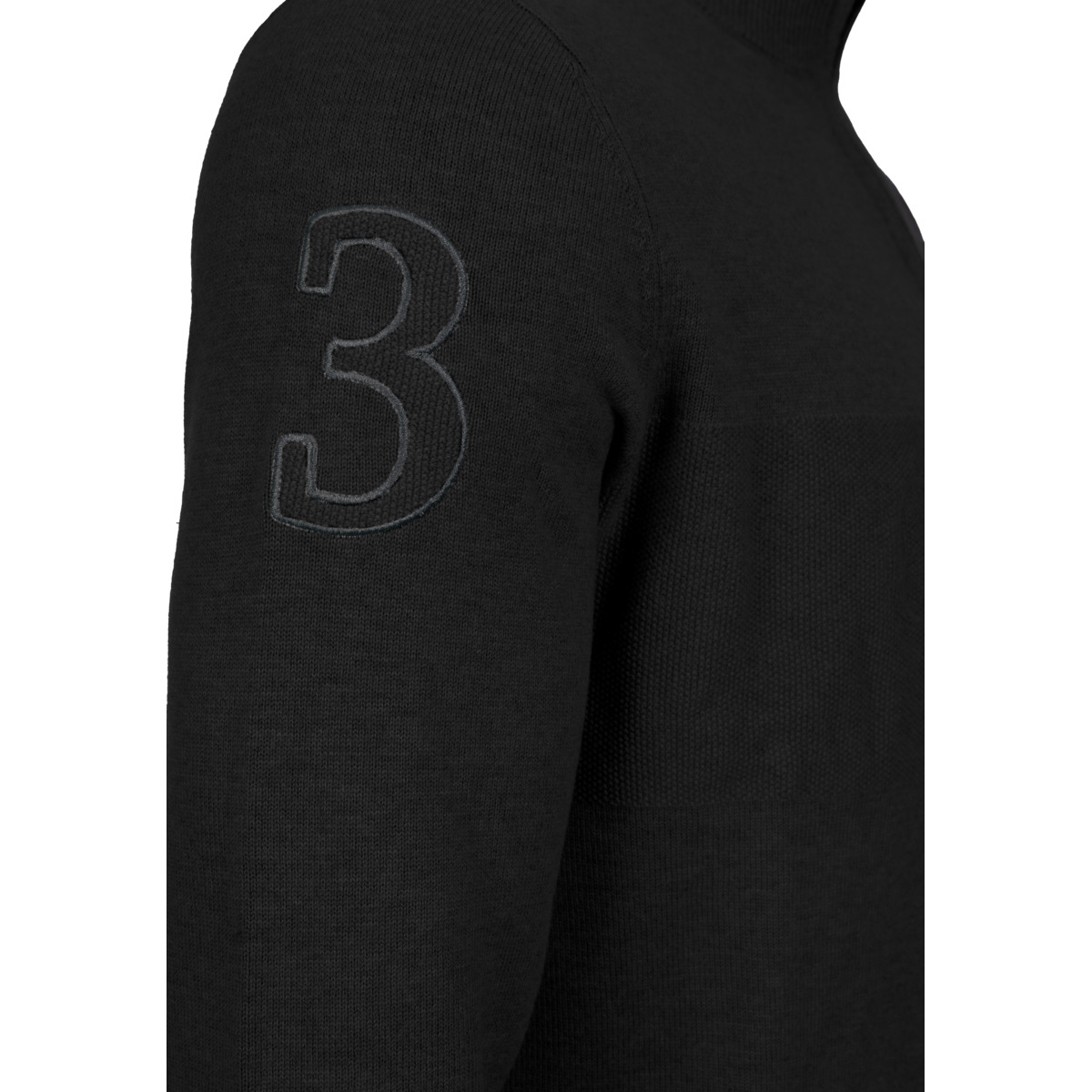 La Martina MBSG30 Pullover schwarz