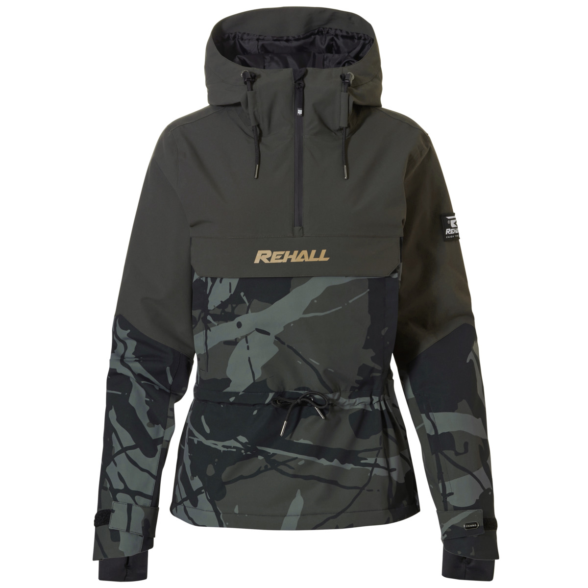 Rehall Loiza-R Womens Snow Anorak dunkelgrau
