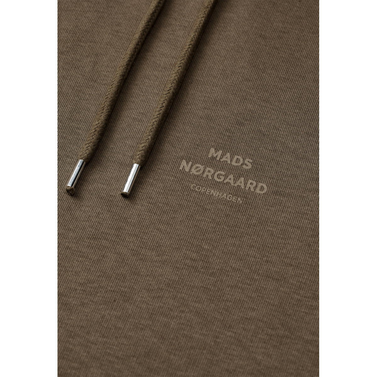 Mads Norgaard Standard Kapuzenpullover braun
