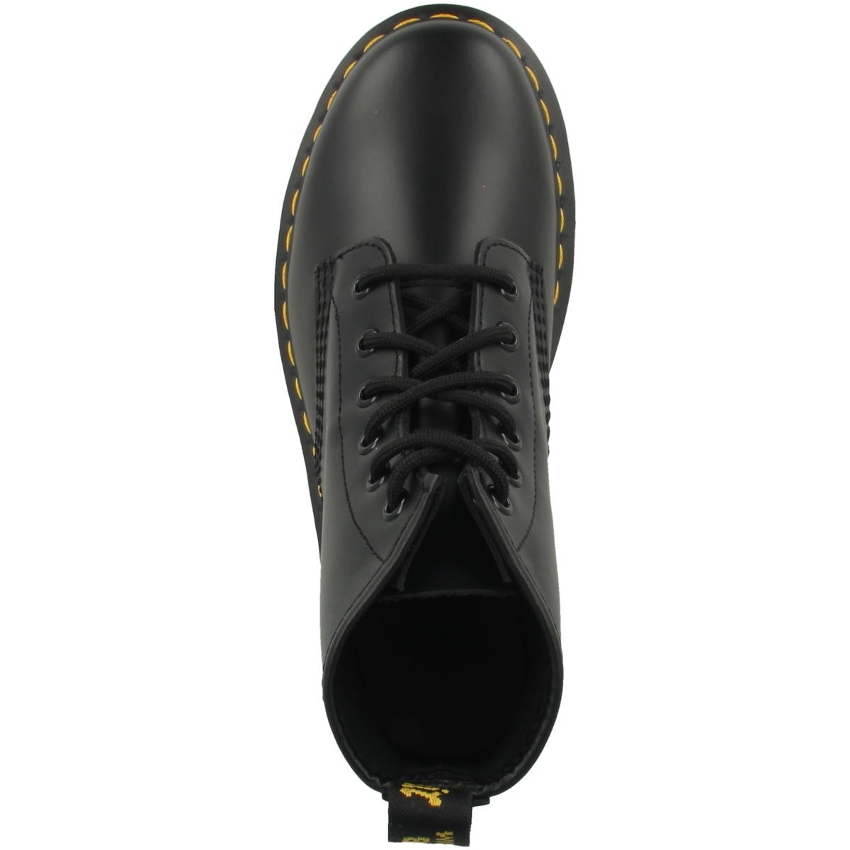 Dr. Martens 101 Yellow Stitch Boots schwarz