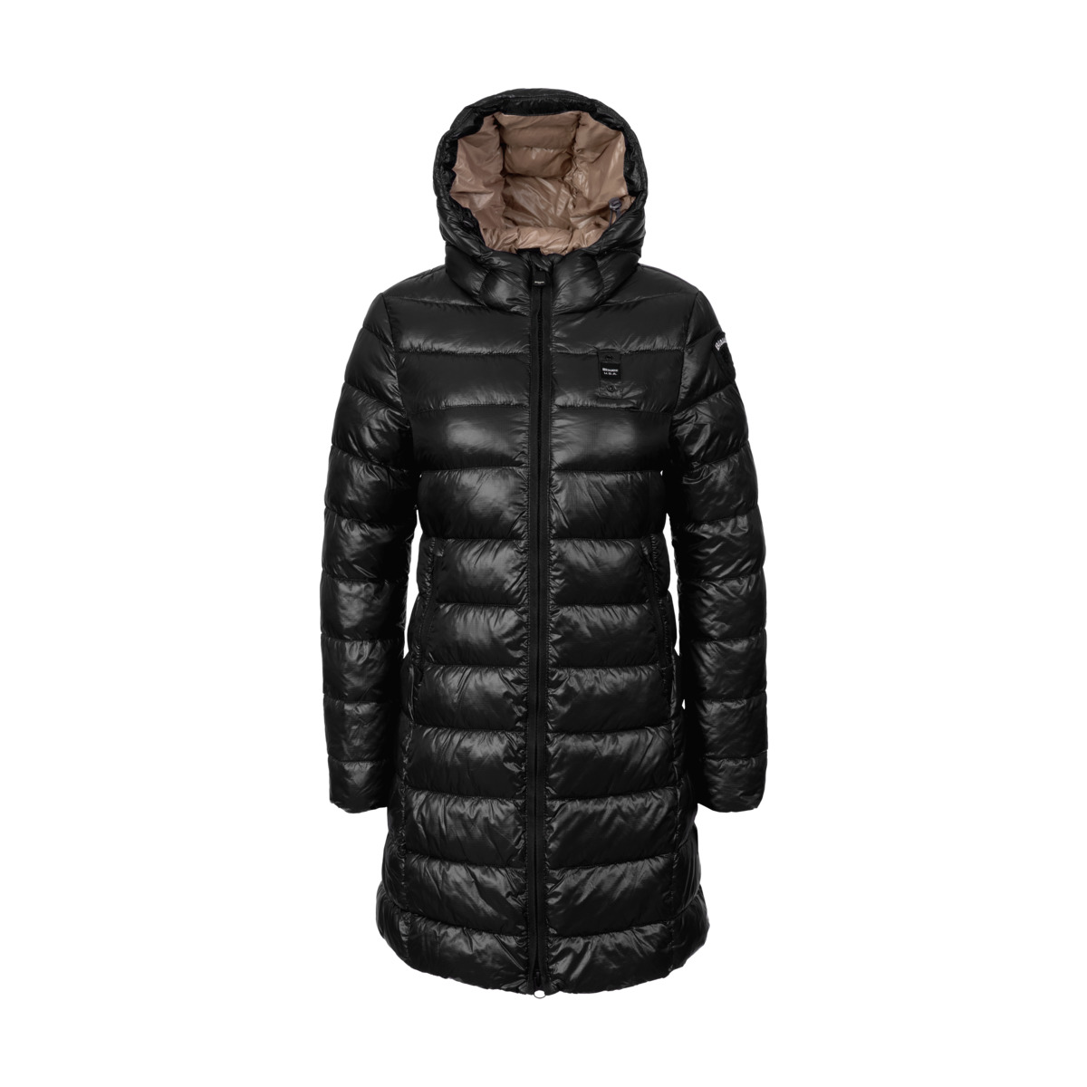 Blauer Adelaide Steppjacke schwarz