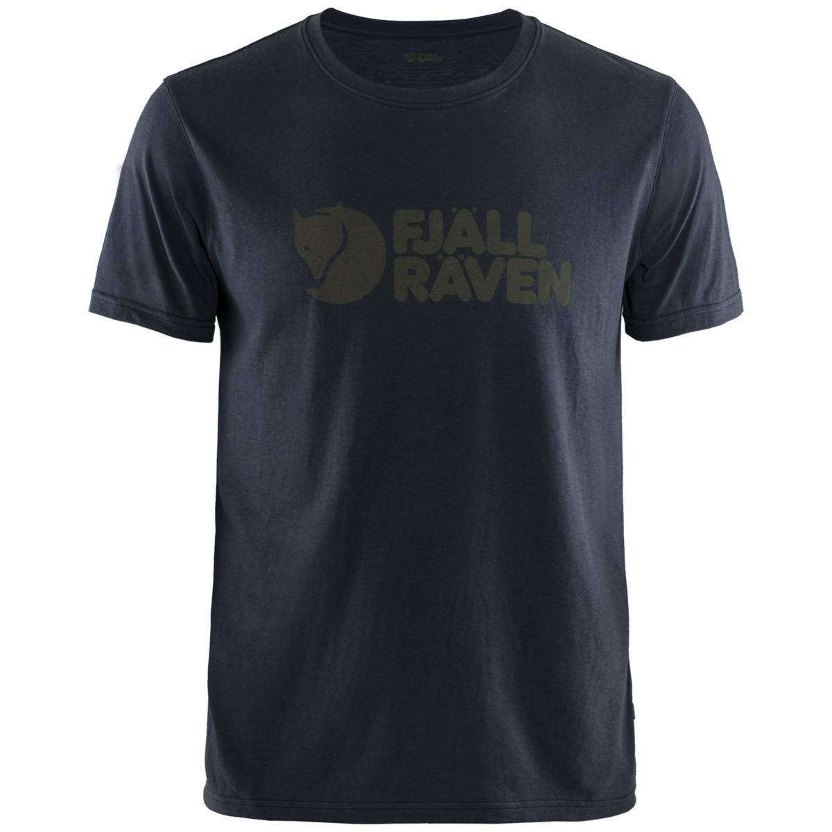 Fjällräven Logo T-Shirt dunkelblau