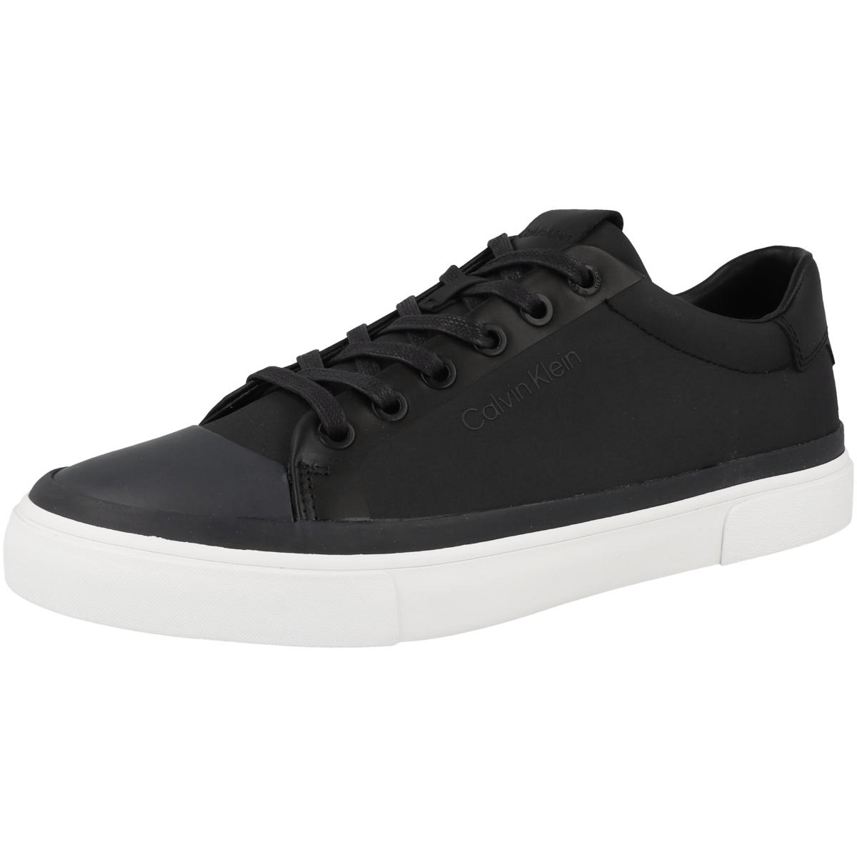 Calvin Klein Low Profile Lace Up - Tech Sat Sneaker schwarz Calvin Klein Low Profile Lace Up - Tech Sat Sneaker schwarz