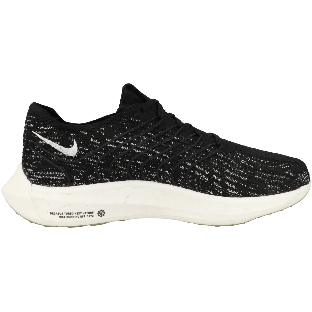 Nike Pegasus Turbo Next Nature Laufschuhe schwarz