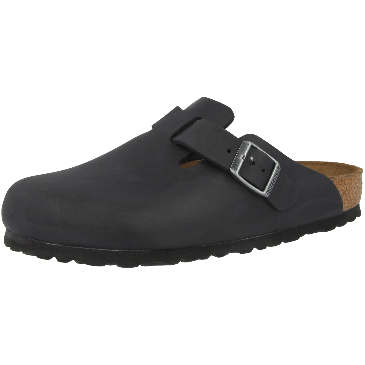 Birkenstock Boston Geöltes Nubukleder Clogs normal schwarz Birkenstock Boston Geöltes Nubukleder Clogs normal schwarz