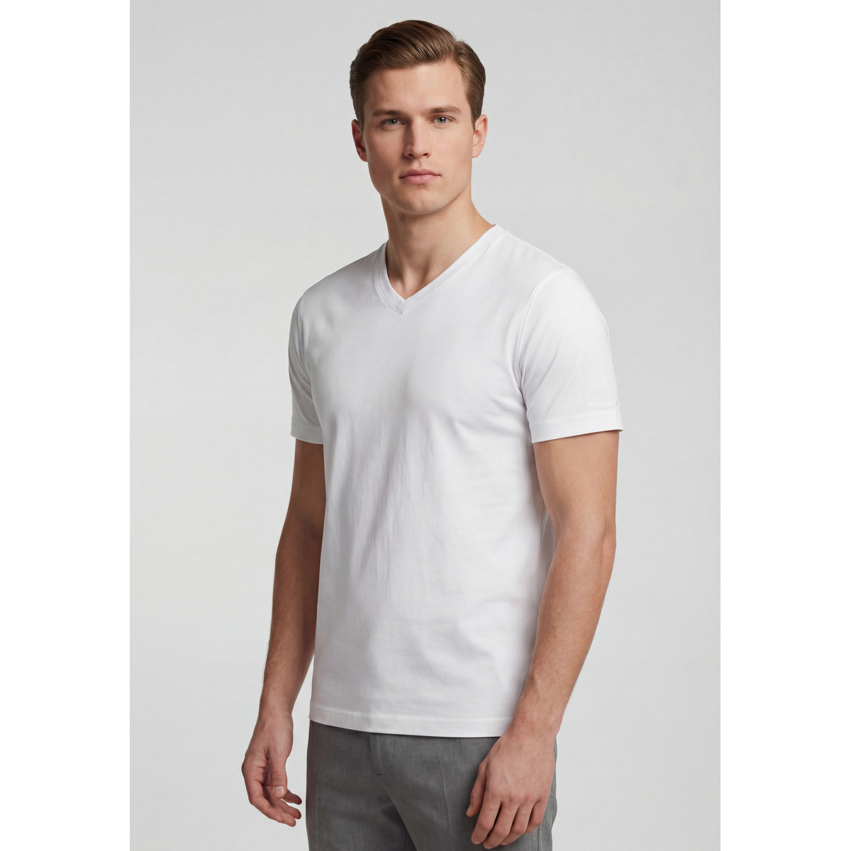 KARL LAGERFELD 765001 T-Shirt weiss