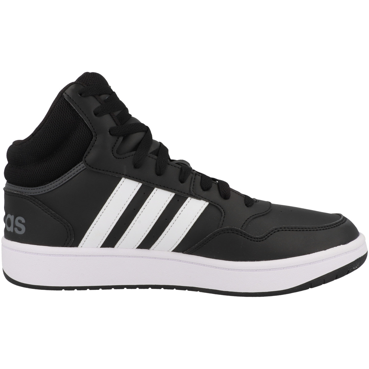 Adidas Hoops 3.0 Mid Sneaker schwarz