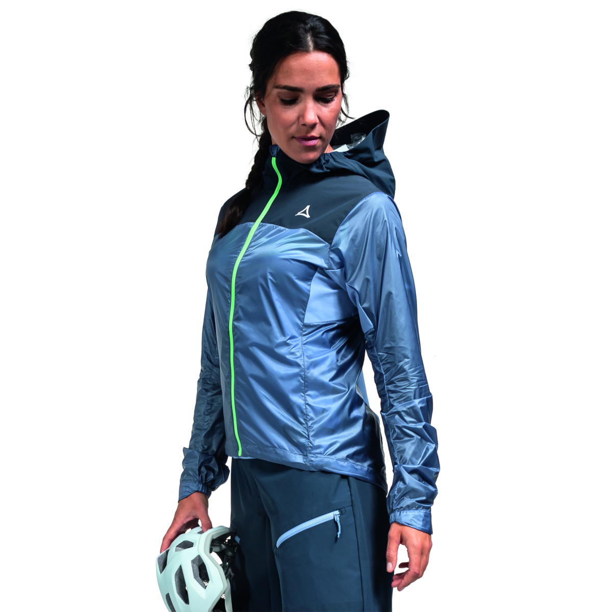 Schöffel Hybrid Jkt Flow Trail L Funktionsjacke blau Schöffel Hybrid Jkt Flow Trail L Funktionsjacke blau