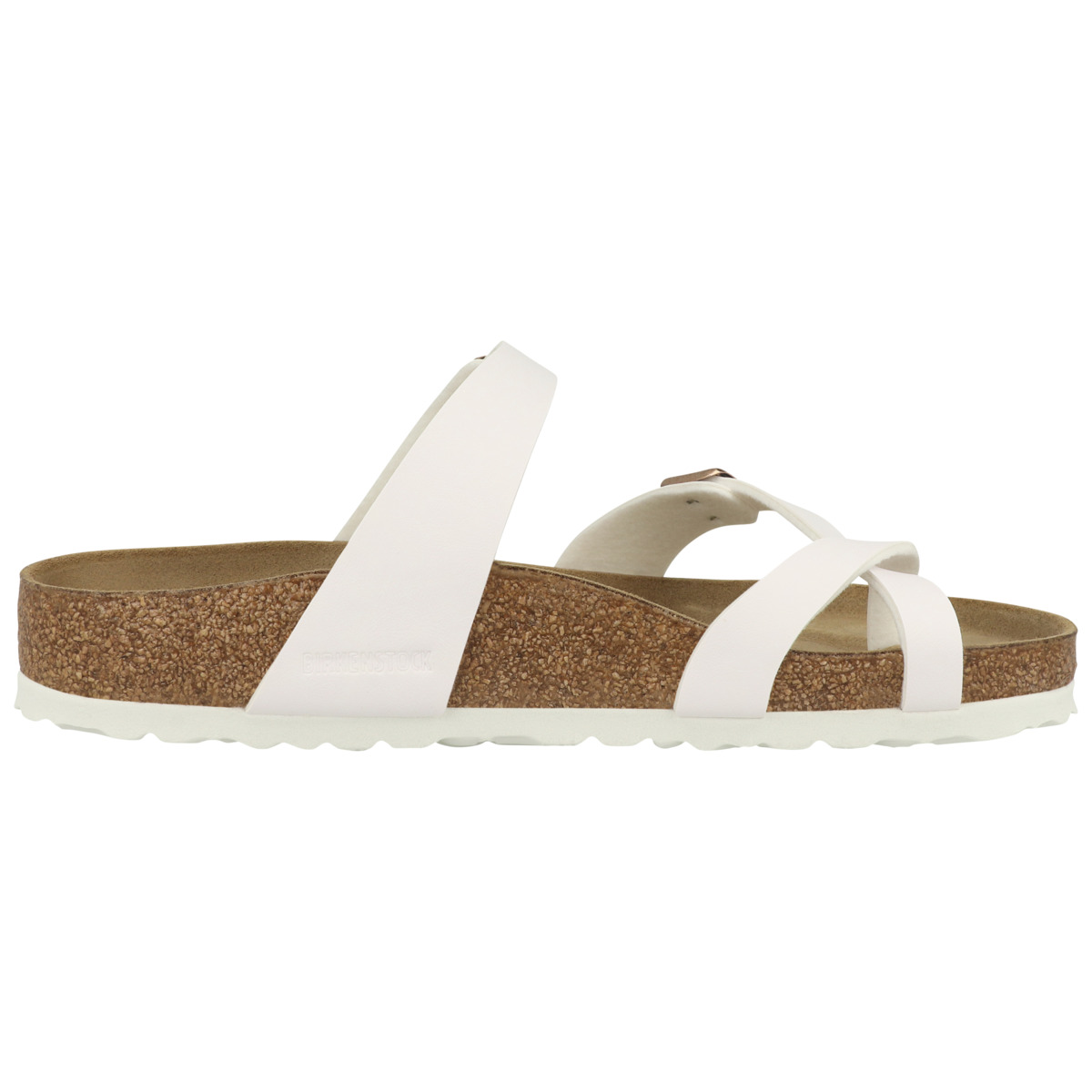 Birkenstock Mayari Birko-Flor Sandale normal weiss