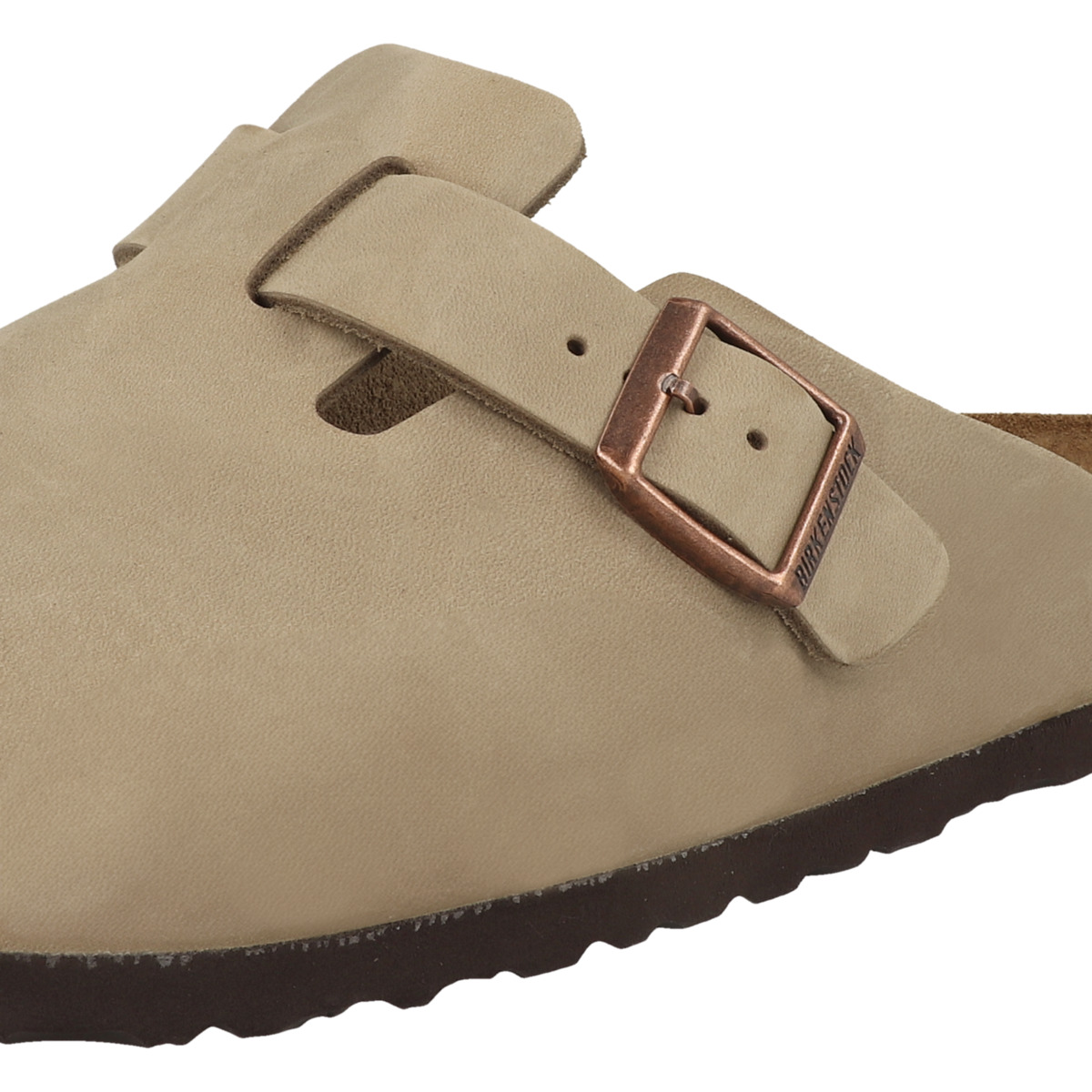 Birkenstock Boston SFB geöltes Naturleder Clogs Weichbettung normal hellbraun Birkenstock Boston SFB geöltes Naturleder Clogs Weichbettung normal hellbraun