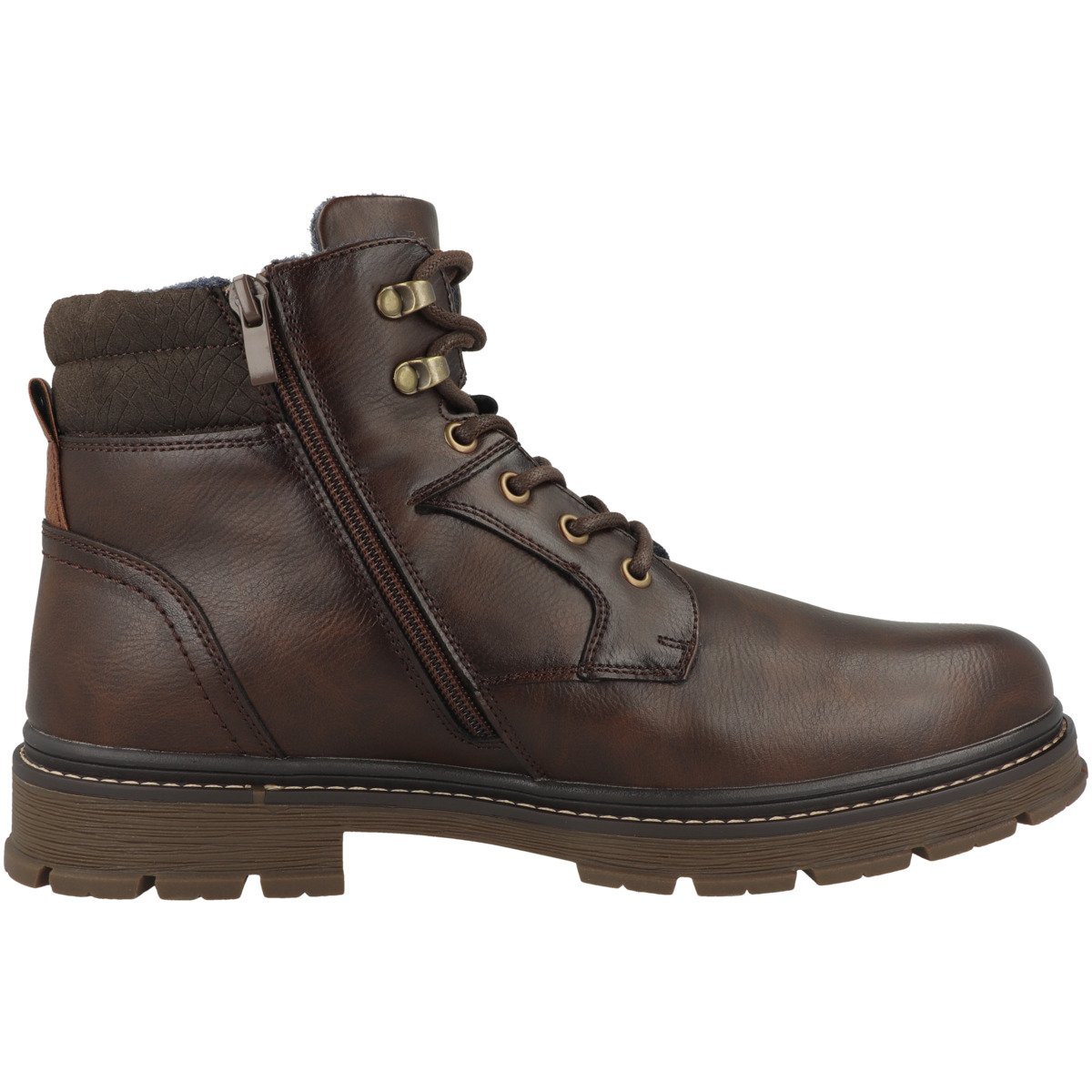 Wrangler Morgan Men High Boots dunkelbraun