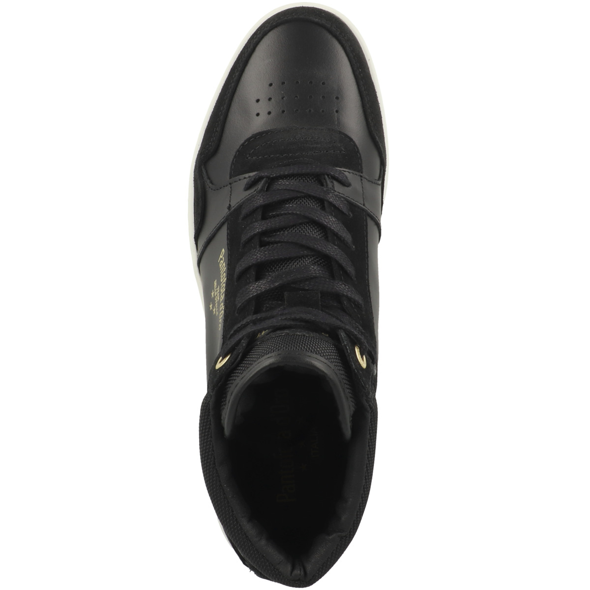 Pantofola d Oro Sirolo Mid Sneaker schwarz