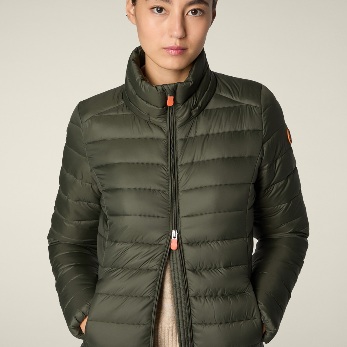 Save the Duck Carol Steppmantel dunkelgruen