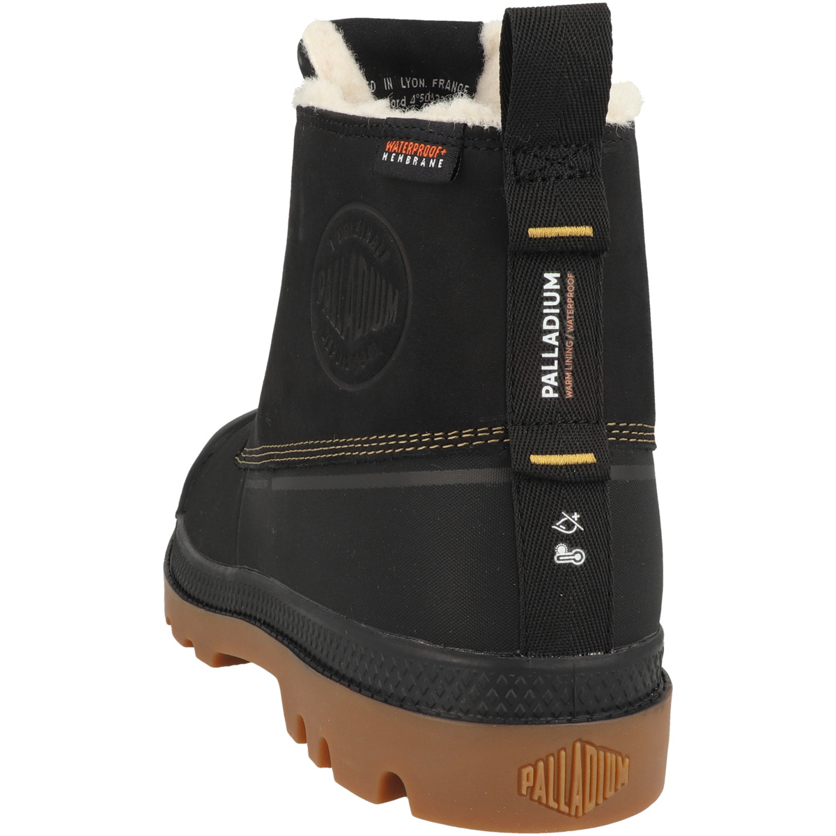 Palladium Pampa Duck WL WP+ Boots schwarz