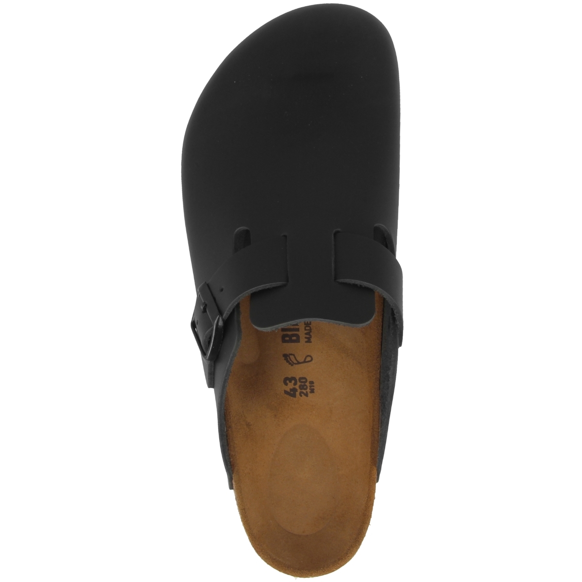 Birkenstock Boston Glattleder Clogs normal schwarz Birkenstock Boston Glattleder Clogs normal schwarz