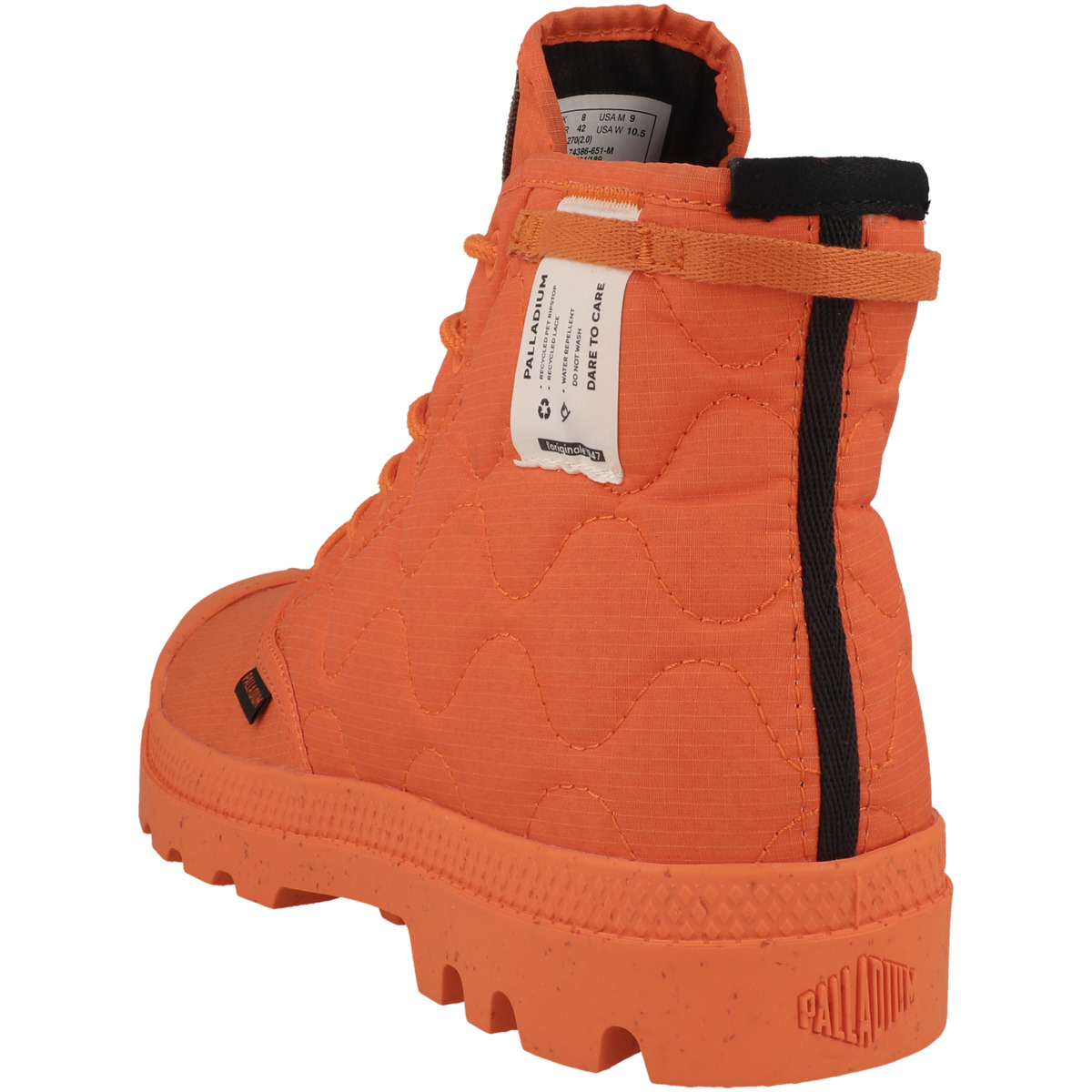 Palladium Pampa Re-Quilted Halbschuhe orange