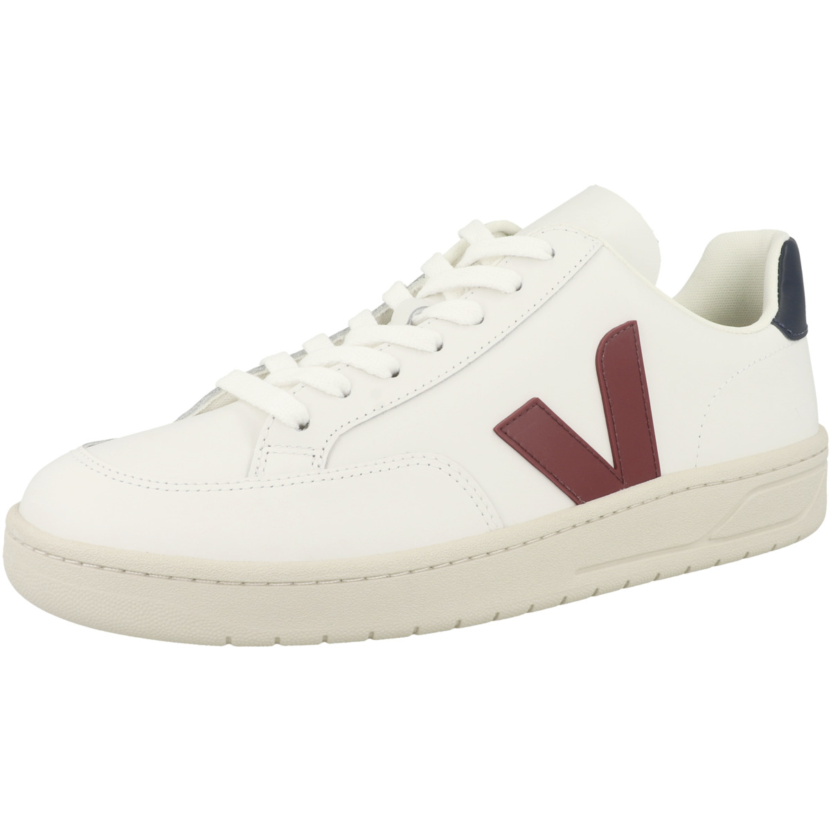 VEJA V-12 Leather Sneaker low weiss