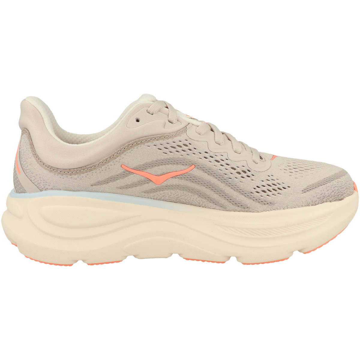 HOKA Bondi 9 Laufschuhe beige
