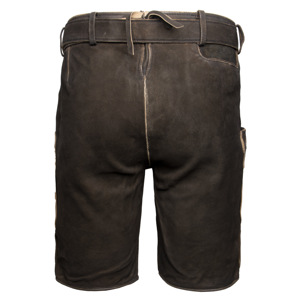 Stockerpoint Oliver Lederhose dunkelbraun