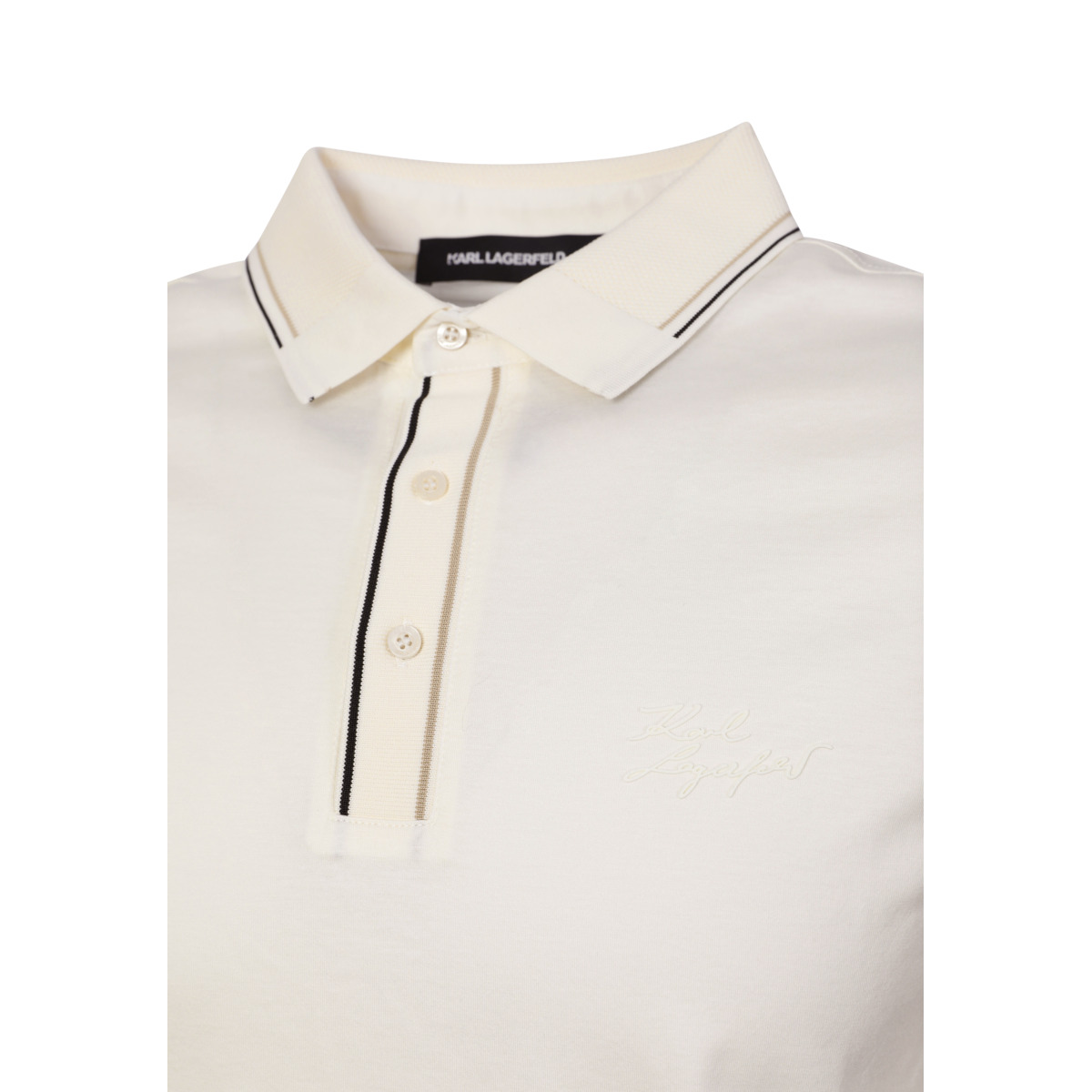 KARL LAGERFELD 745002 Poloshirt beige