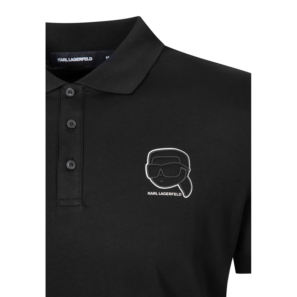 KARL LAGERFELD 745025 Poloshirt schwarz
