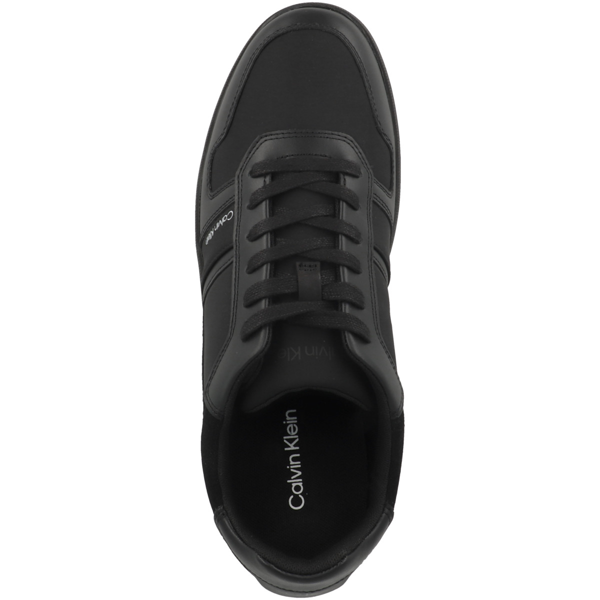 Calvin Klein Low Top Lace Up Mix Sneaker schwarz Calvin Klein Low Top Lace Up Mix Sneaker schwarz